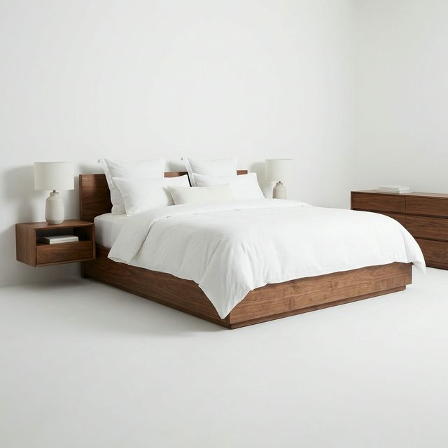 Serenity King Size Platform Bed